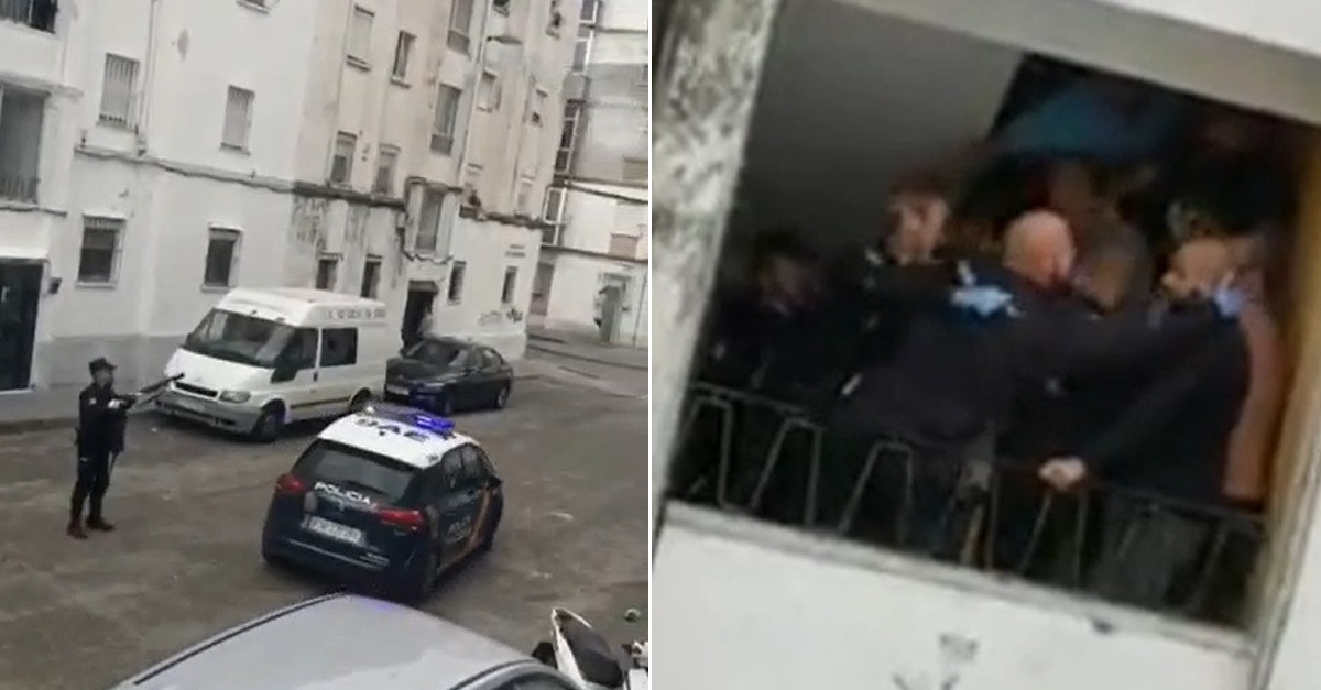 Un detenido en Los Milagros tras agredir a un policía en un control de confinamiento