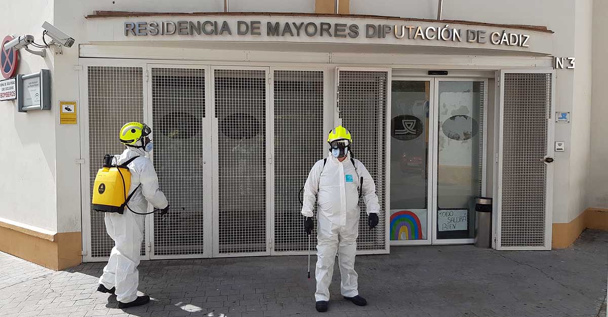 Dos positivos por coronavirus en una residencia de mayores en El Puerto