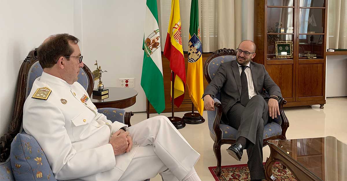Beardo recibe al nuevo Almirante de la Flota de la Base Naval Antonio Martorell Lacave