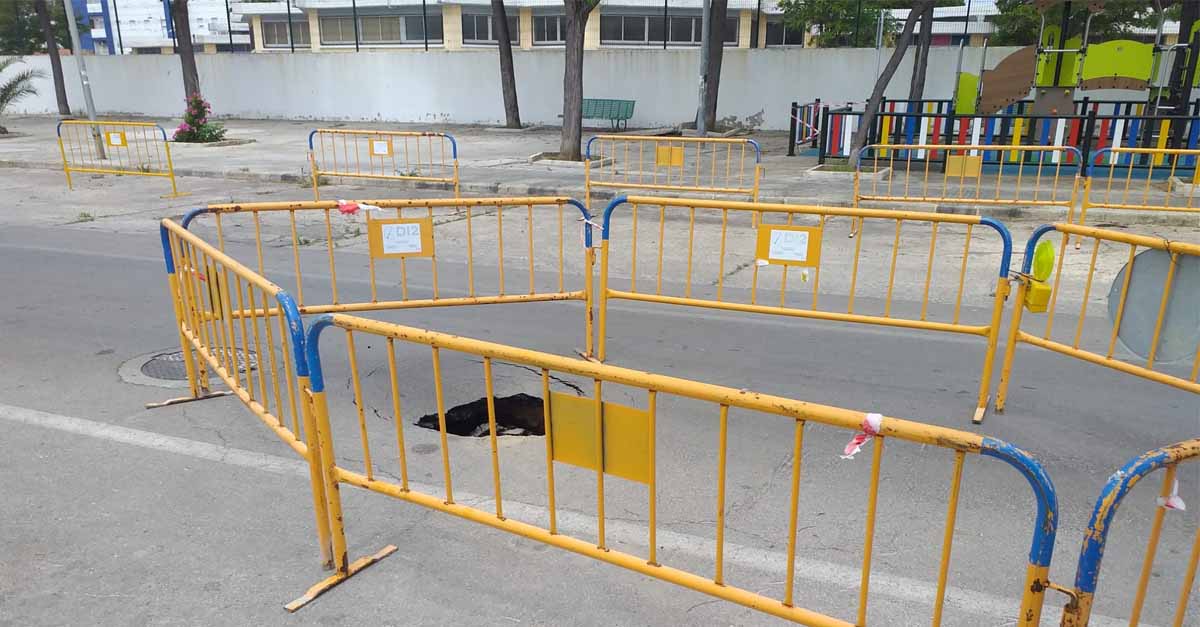 La Flave y San Marcos piden un arreglo adecuado del asfalto de la calle Aurora