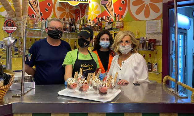 Una heladería de El Puerto donará 25 copas de helado a Anydes cada viernes