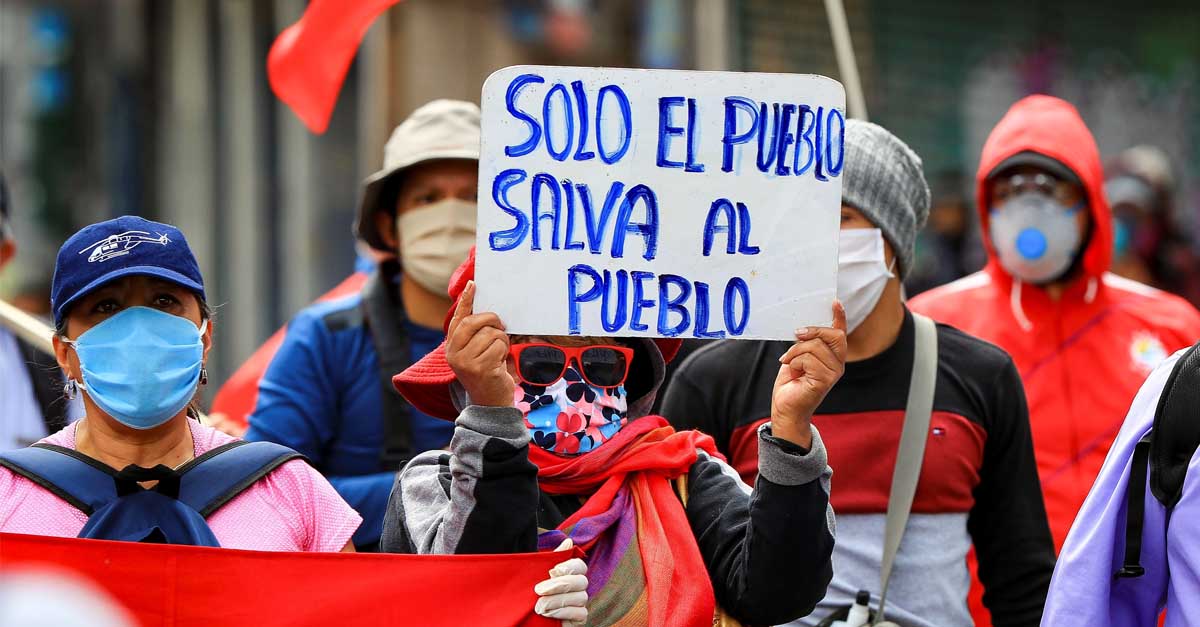 El pueblo unido, jamás será vencido