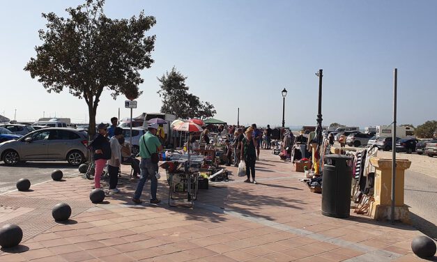 El Mercadillo Solidario reabre al público este domingo con la mitad de los puestos