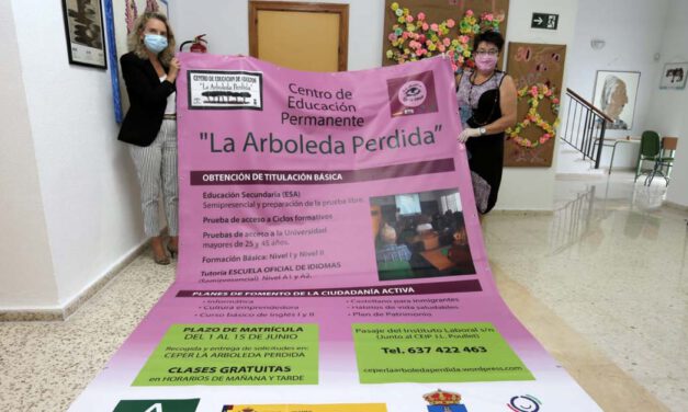 El centro de adultos La Arboleda Perdida abre su periodo de matriculación