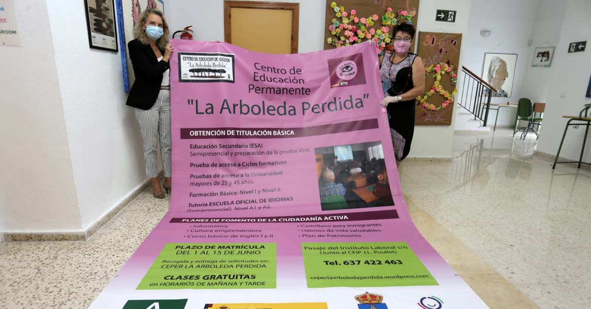 El centro de adultos La Arboleda Perdida abre su periodo de matriculación