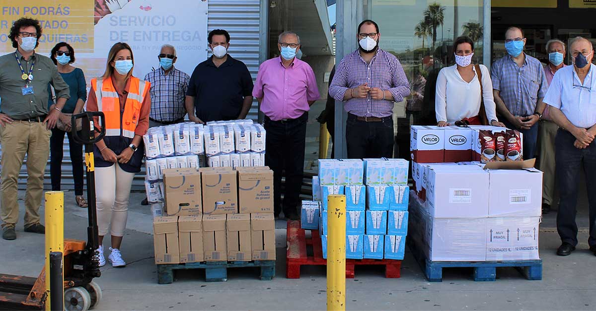 Una camiseta de Joaquín recauda una tonelada de alimentos para Cáritas