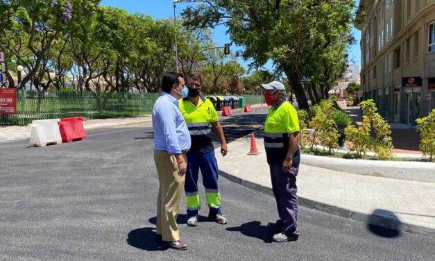 Mantenimiento Urbano abre al tráfico la avenida de La Libertad