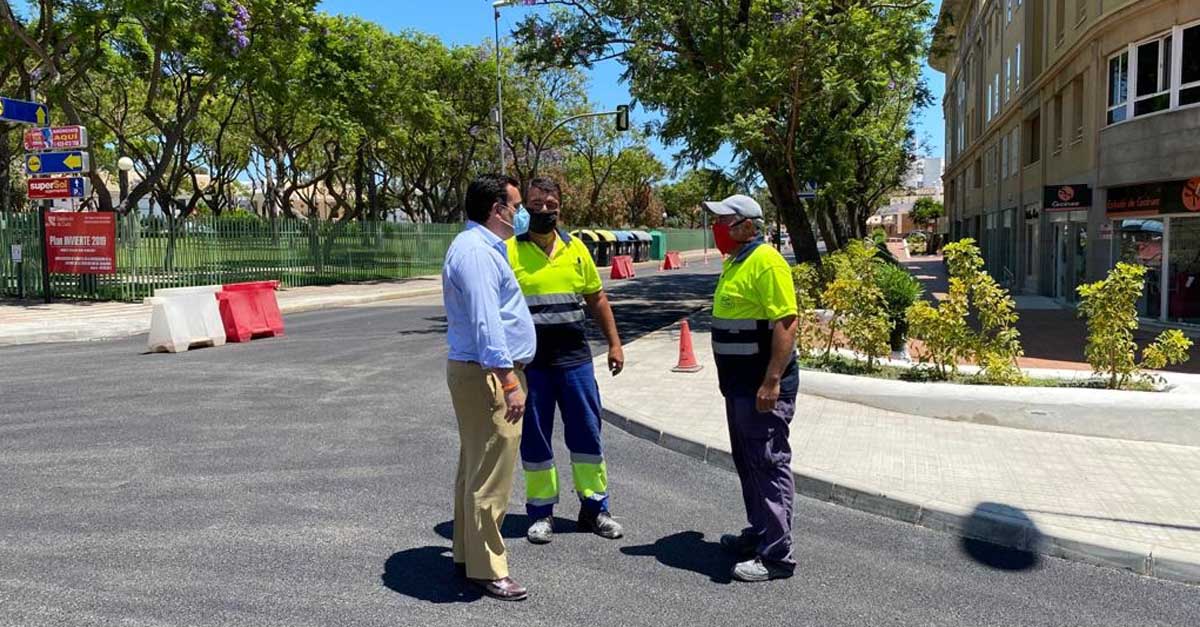Mantenimiento Urbano abre al tráfico la avenida de La Libertad