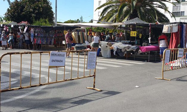 Los vendedores del mercadillo de los martes, sin tasas en el segundo trimestre
