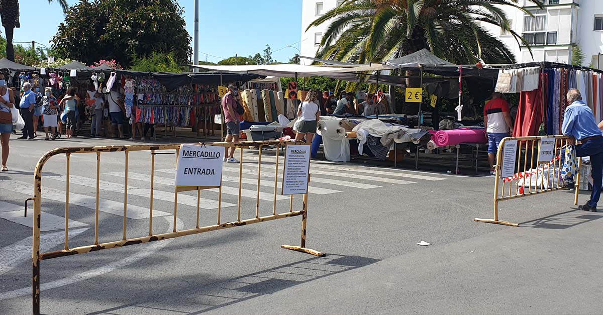 Los vendedores del mercadillo de los martes, sin tasas en el segundo trimestre