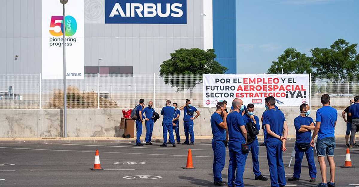 Sindicatos de Airbus temen cierres y desmantelamiento de industria auxiliar