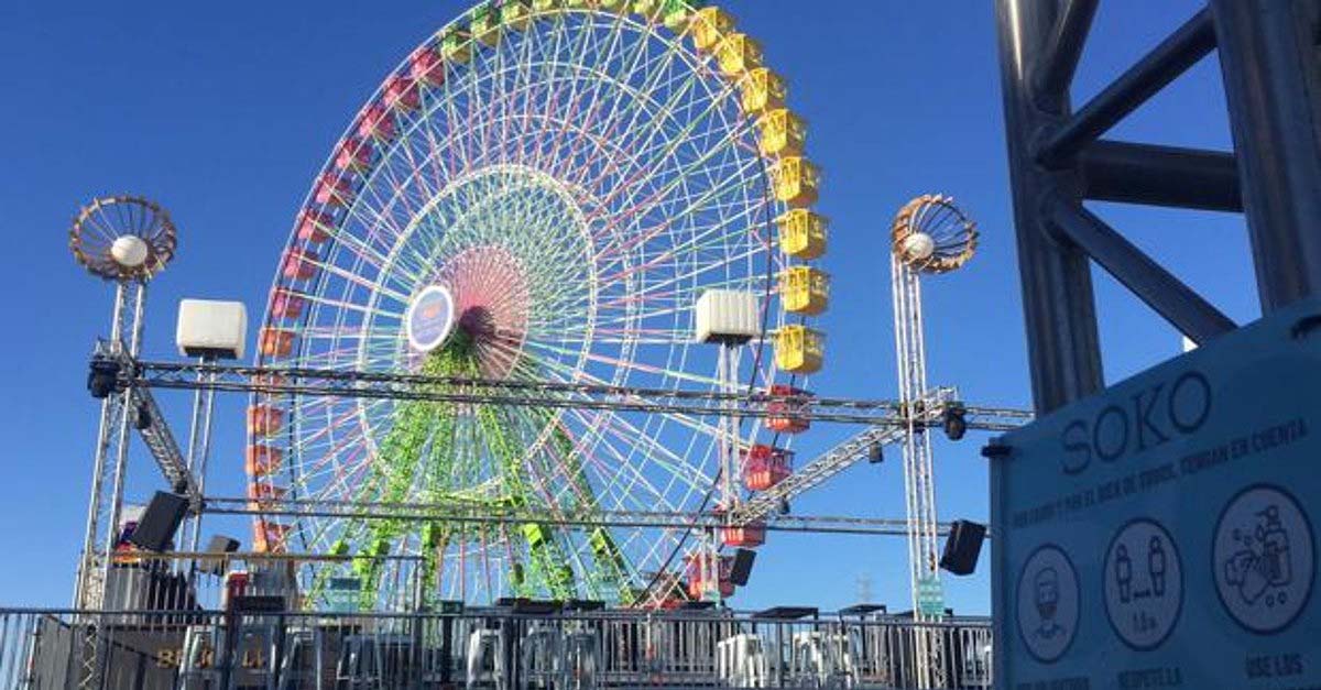 La oposición denuncia que la noria se ha instalado sin licencia