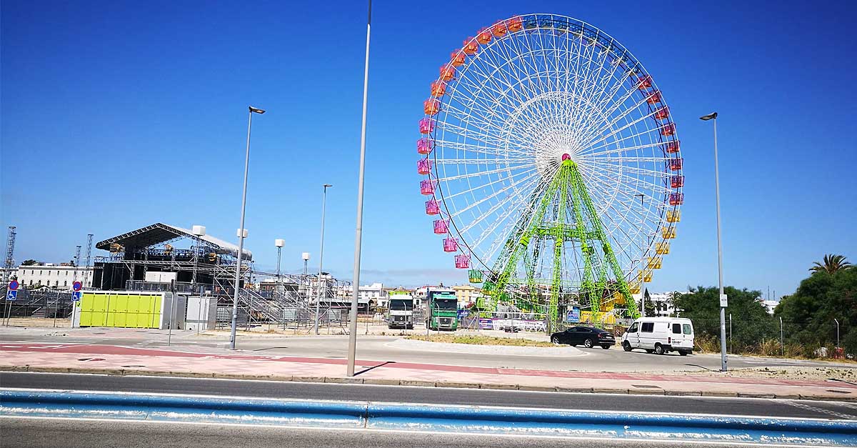 El PSOE pide a Beardo que presente la licencia de la noria