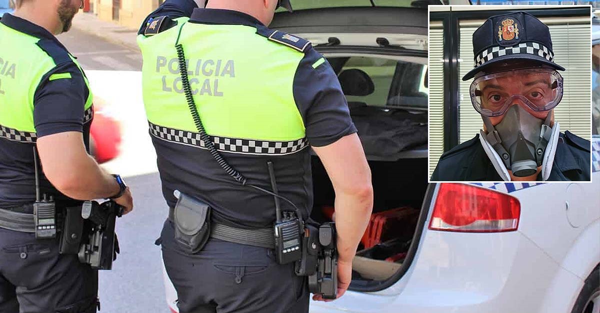 UPLBA reclama mascarillas homologadas para que los agentes puedan patrullar