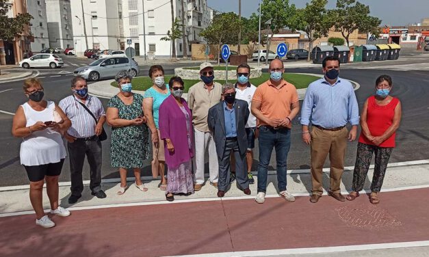 Finaliza la construcción de la glorieta de Las Nieves