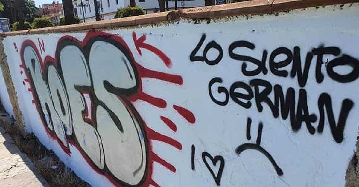 La Policía Local identifica al presunto grafitero “ROES” en el Parque Calderón