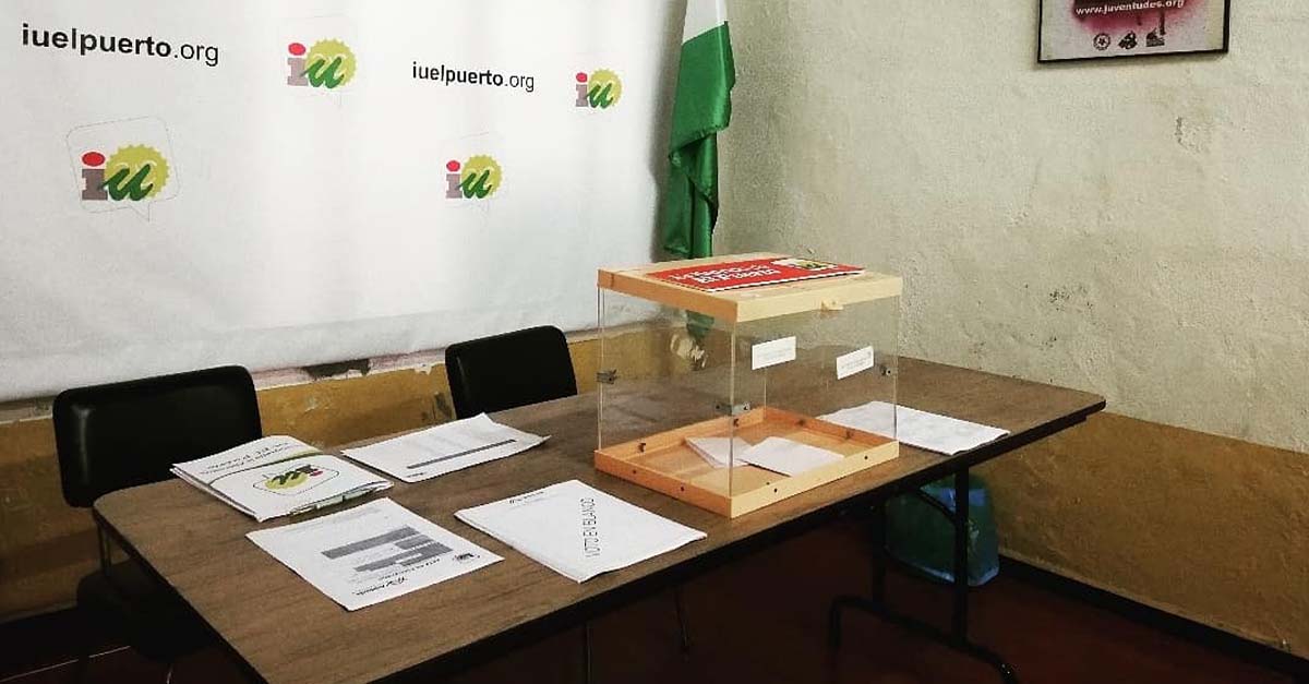 Izquierda Unida inicia el proceso para renovar la dirección local en El Puerto