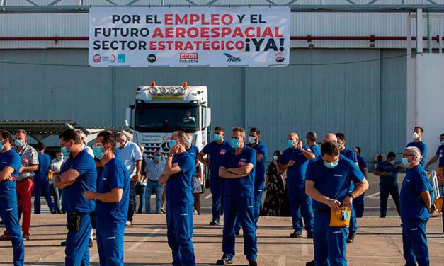 El sector aeronaútico se moviliza contra los despidos en Sevilla y Cádiz