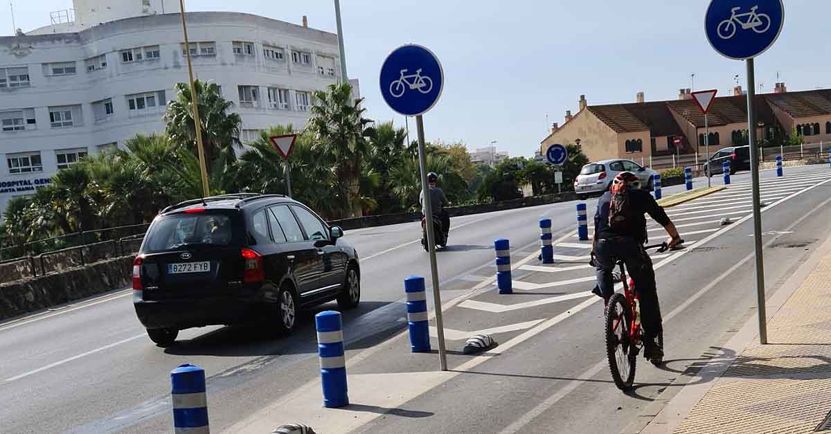 El PSOE reclama al gobierno local mejoras en los carriles bici de El Puerto