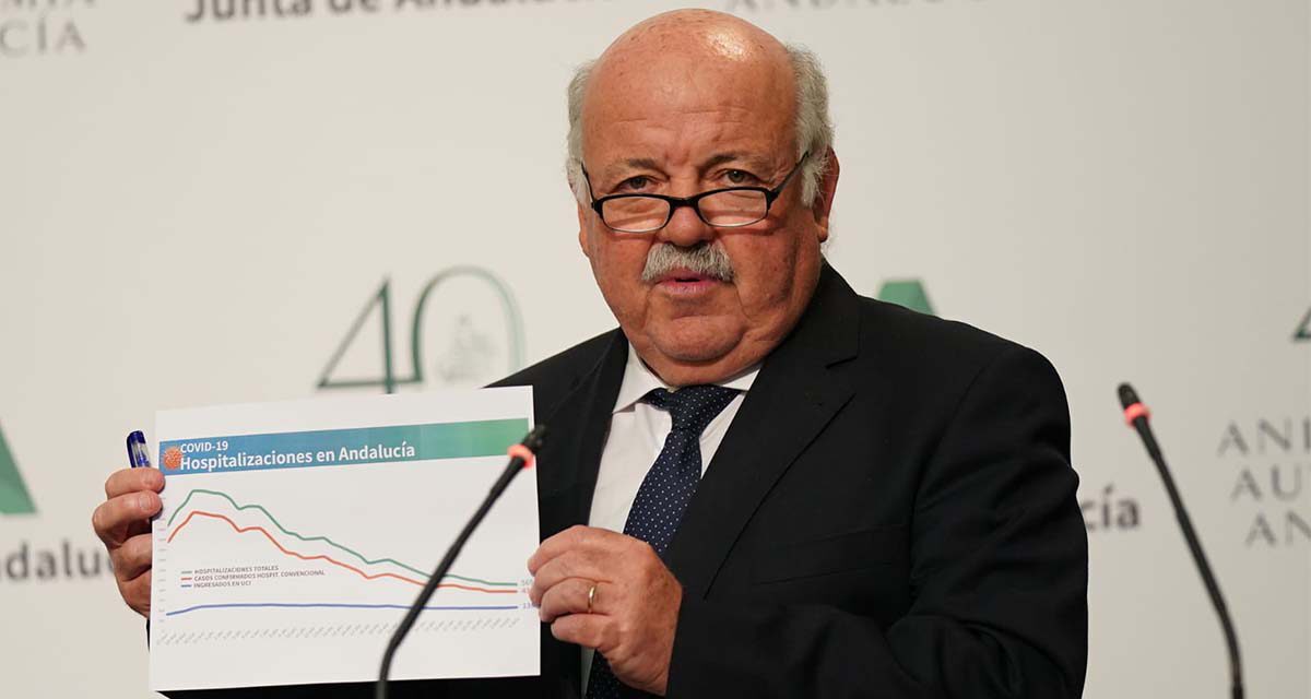 Aguirre cree una "obligación social" que andaluces se vacunen de la Covid-19