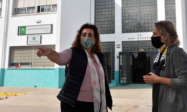 Educación realiza mejoras en la zona de infantil del colegio Las Nieves