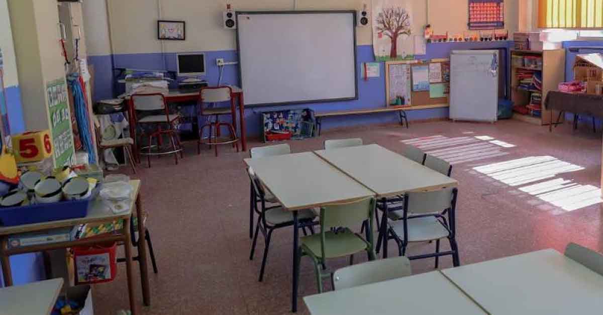 La escuela confinada