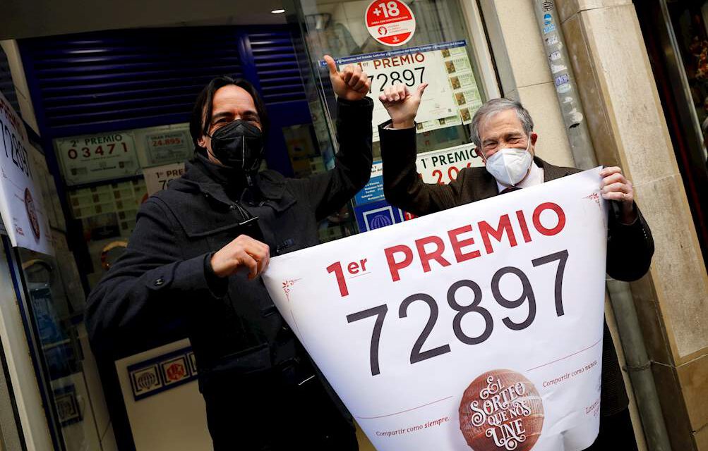 Andalucía recibe casi 475 millones, principalmente en Punta Umbría y Granada con El Gordo