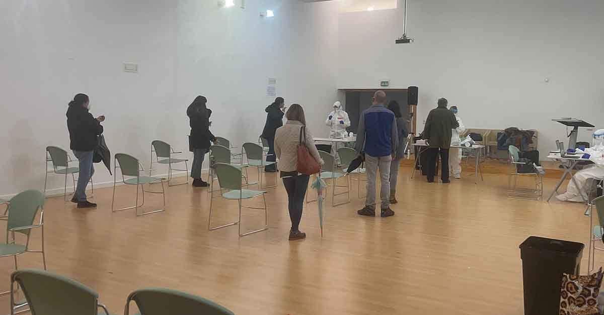 El Centro Cívico acoge el cribado del profesorado de El Puerto para volver a las aulas