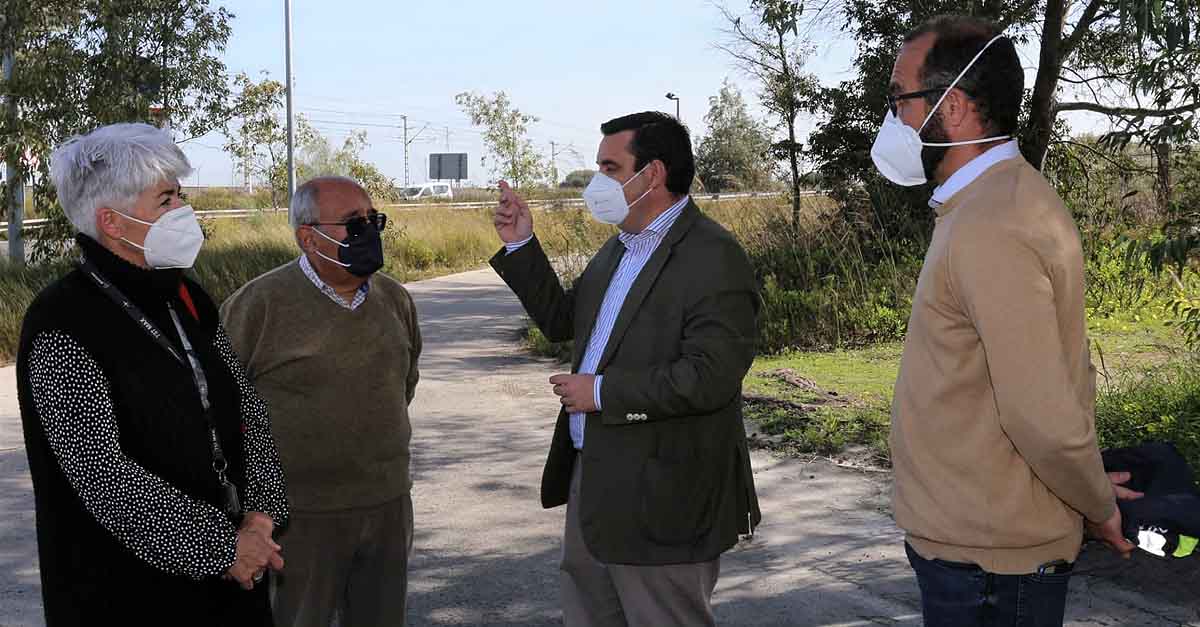 Instaladas nuevas señales para limitar la velocidad en la Avenida de Valdelagrana