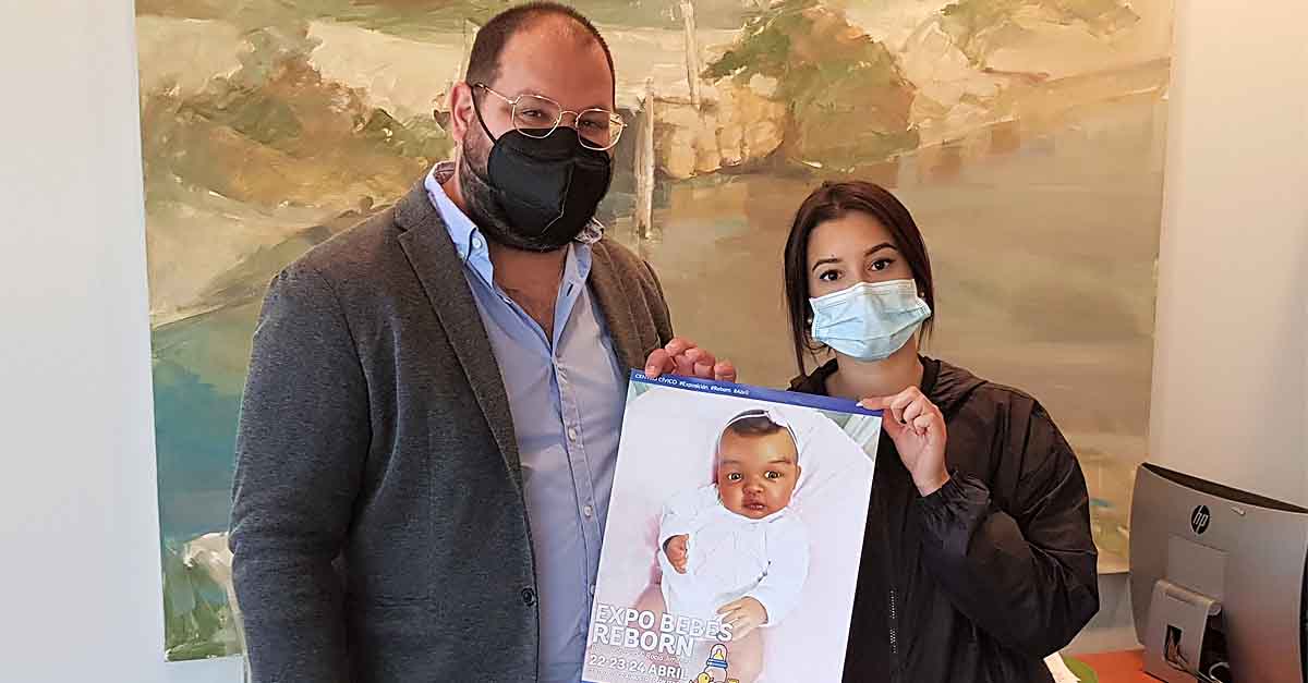 El Centro Cívico se convierte en cuna de la Expo Bebés Reborn