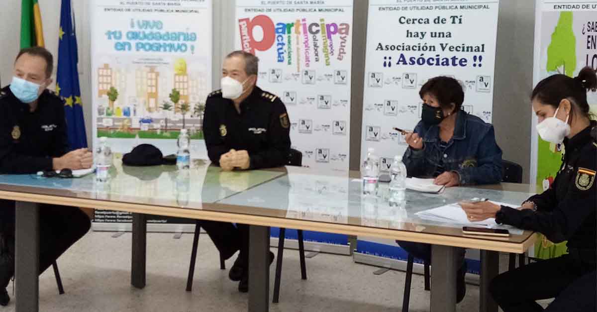 El área de Participación Ciudadana de la Policía Nacional se reúne con la Flave