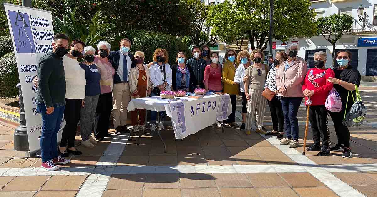 El PSOE, con AFIPO en Día de la Fibromialgia