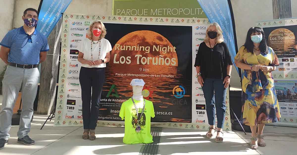 El Parque de Los Toruños acoge este sábado la VI edición de la Running Night (Luna Llena)