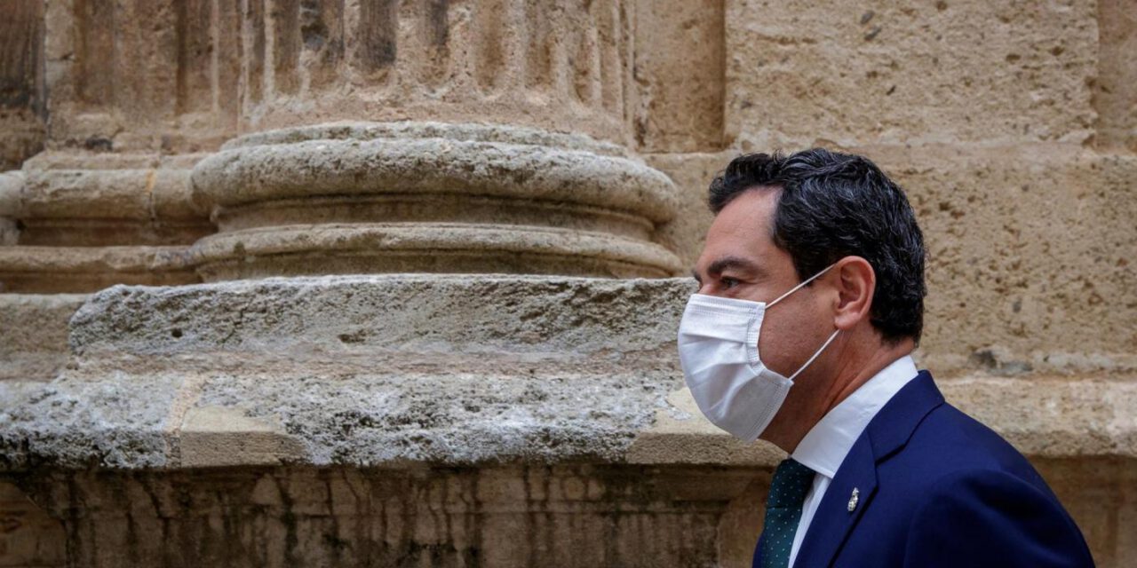 Juanma Moreno asegura que Andalucía está en fase de arrinconar la pandemia