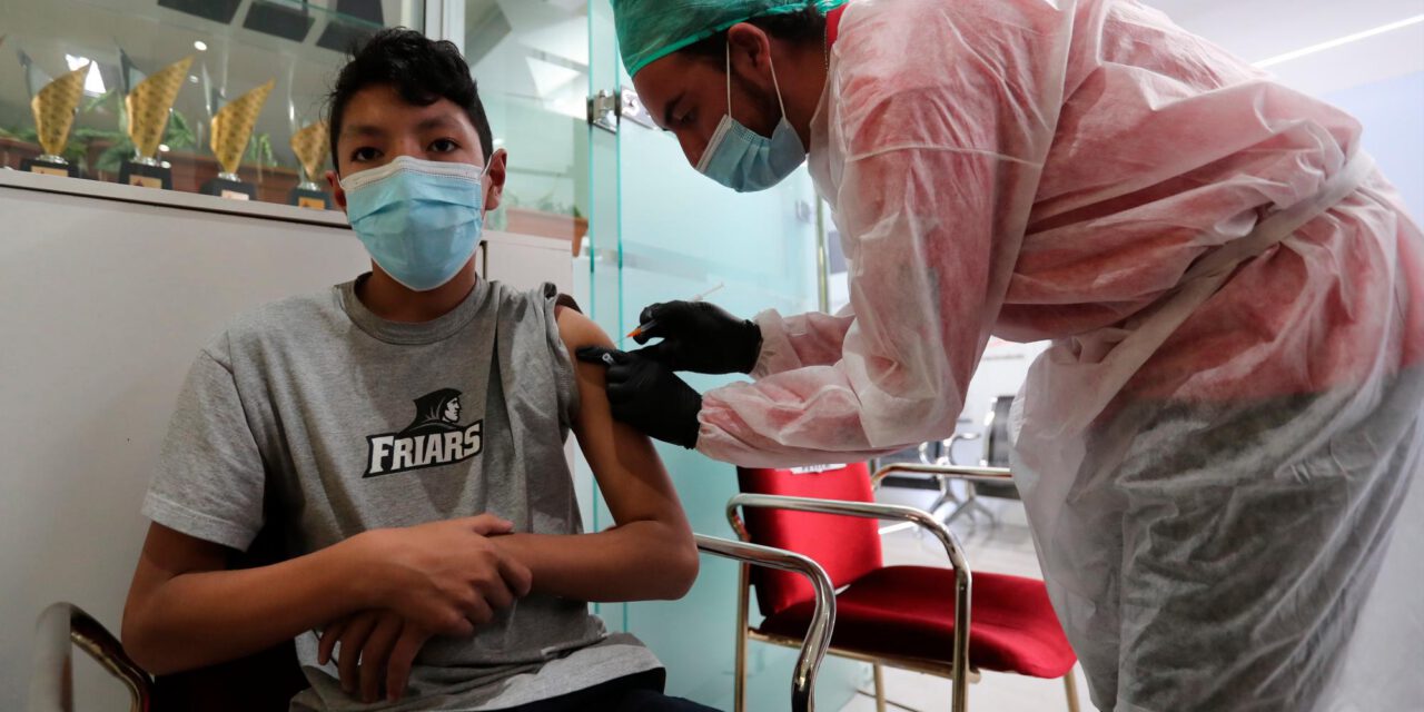La Junta espera vacunar a los niños entre 5 y 11 años en diciembre