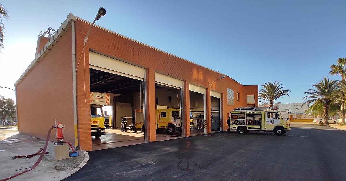 Las obras de mejora del parque de Bomberos de El Puerto finalizarán en marzo
