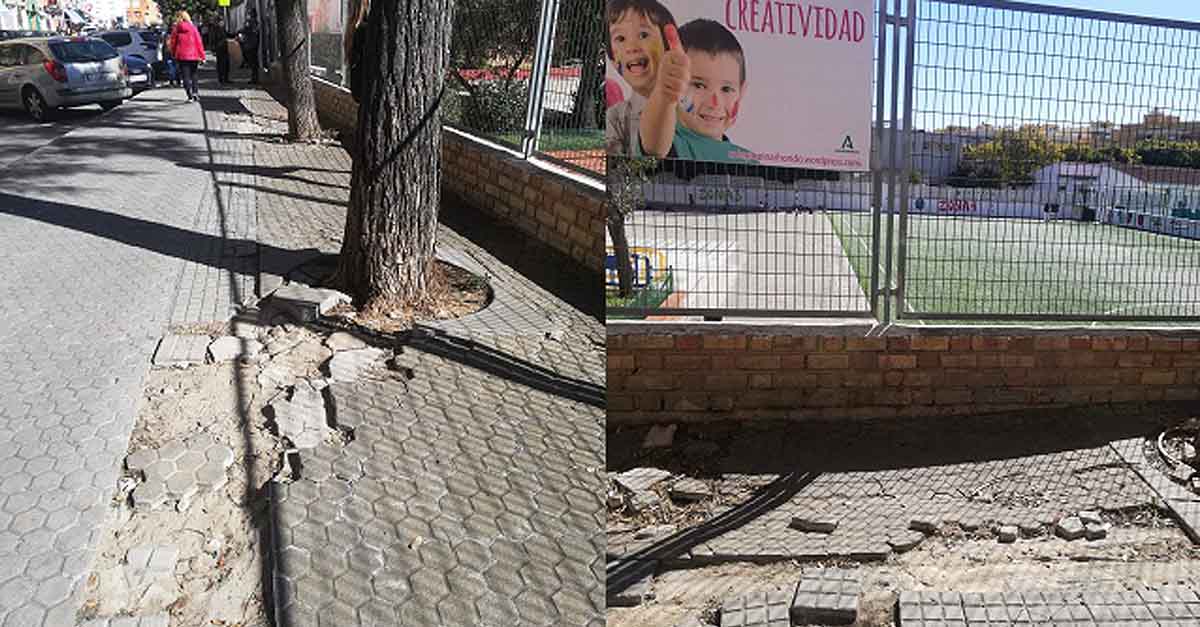 Reclaman a Curro Martínez que se ponga a trabajar ante el abandono del mantenimiento urbano