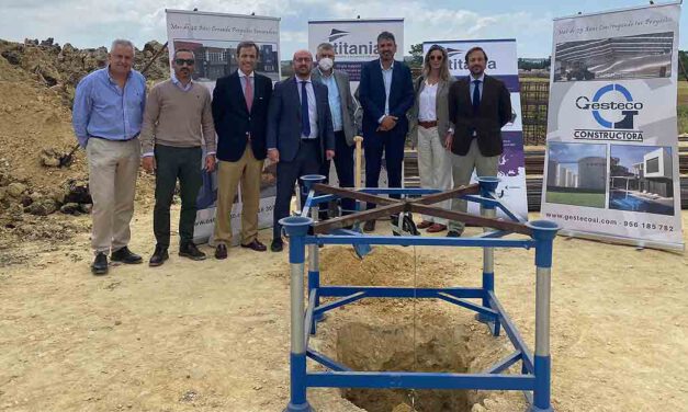 Colocada la primera piedra del nuevo centro de I+D de Titania en el Parque Tecnológico Tecnobahía de El Puerto