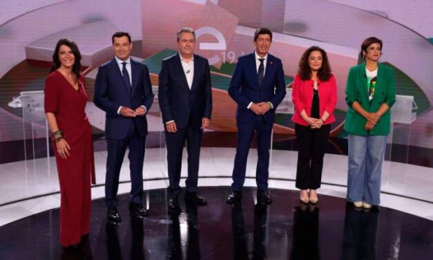 Moreno pide que le voten "sin miedo" y Espadas llama a "parar el pacto" PP-Vox