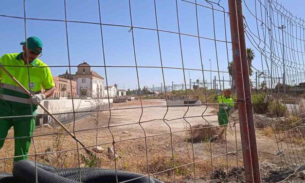 Comienza la limpieza intensiva de toda la zona de Pozos Dulces