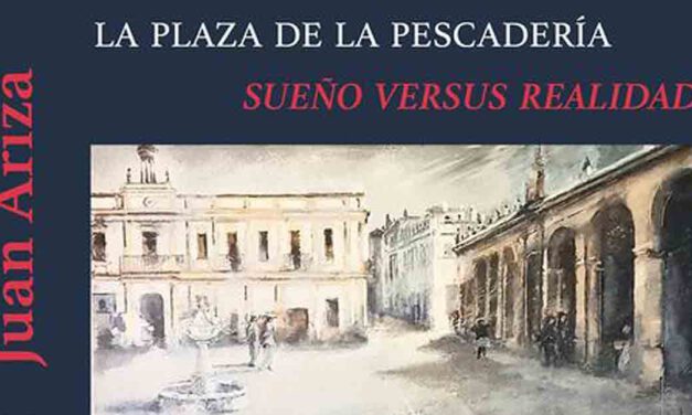 Betilo denuncia de la mano del pintor Juan Ariza la situación de abandono de la Plaza de la Pescadería