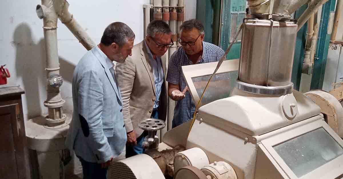 Gavira incide en la soberanía alimenticia para que empresas como la harinera El Vaporcito puedan seguir existiendo