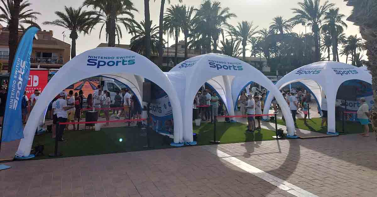 Llega a El Puerto el Tour Nintendo Switch Sports 'Levántate y juega'
