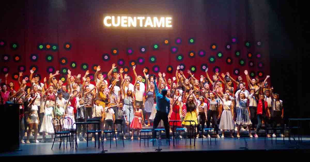 Gran éxito del musical Cuéntame en el teatro Villamarta de Jerez