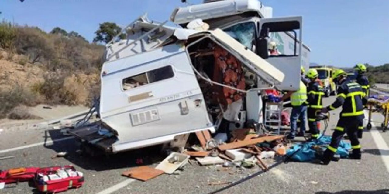 Andalucía cierra el fin de semana con dos fallecidas en el único accidente mortal