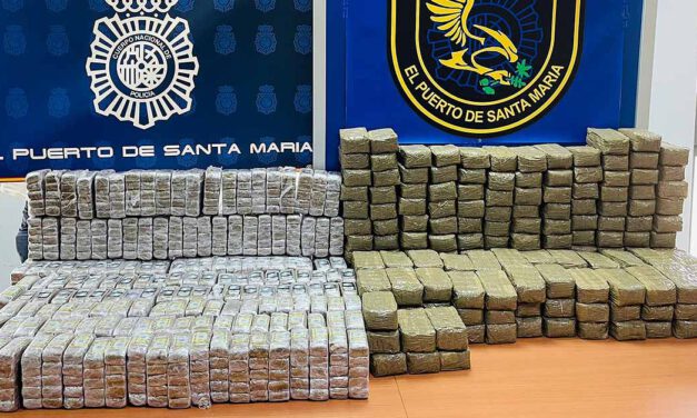 La Policía Nacional incauta 190 kilos de hachís y detiene a un hombre en El Puerto