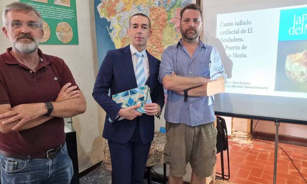 Un canto trabajado unifacial, nueva Pieza del Mes del Museo Municipal