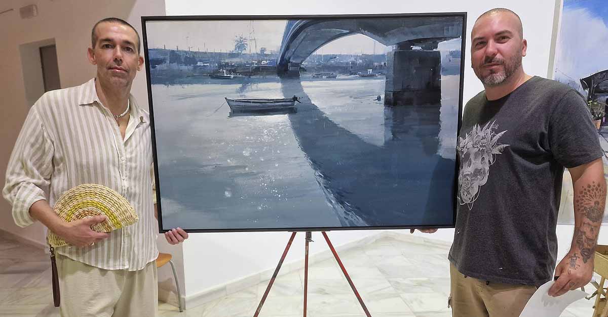 Cristóbal León García gana el concurso de pintura rápida "El Puerto en la calle"