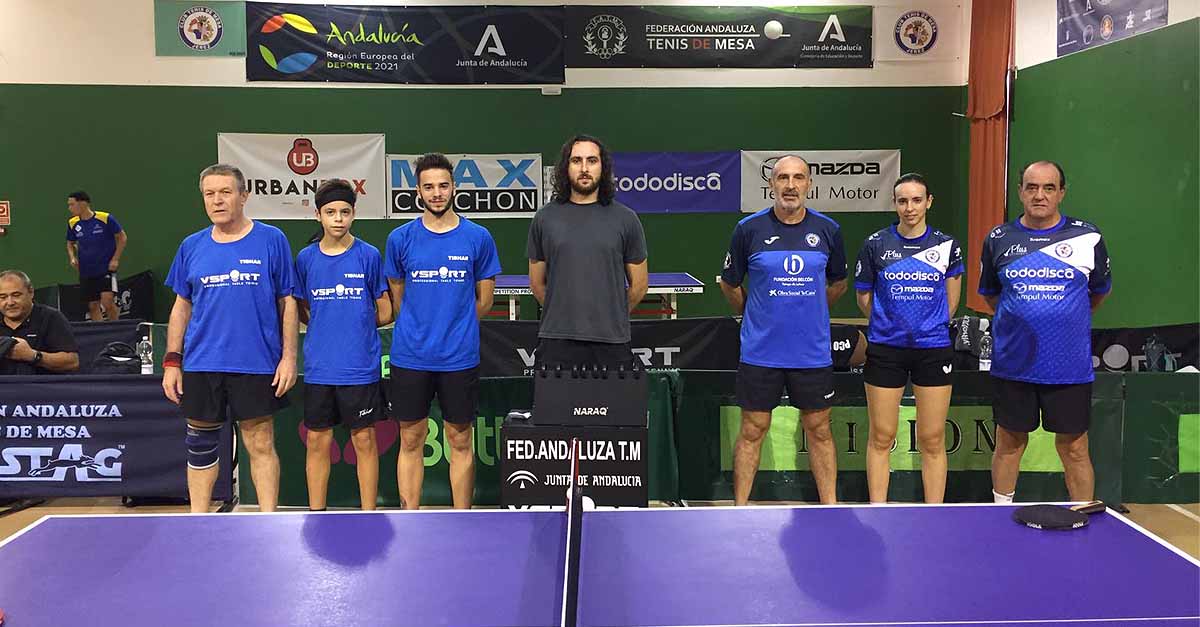 Nuevo triunfo del C.D. El Puerto Tenis de Mesa Pizzería en Súper División Andaluza