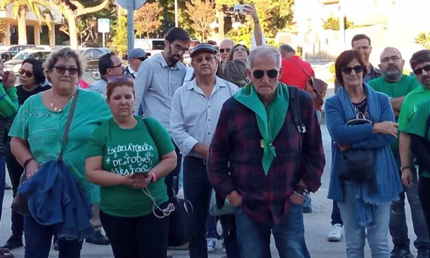 Inauguración simbólica de la Rotonda de la Escuela Pública